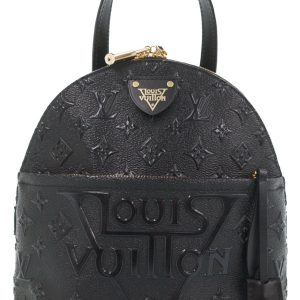 LOUIS VUITTON ルイ ヴィトン モノグラム ミッドナイト LV ムーン バックパック ミニ リュックサック 2020年クルーズ ノワール M44945